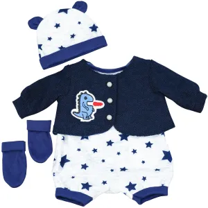 BiBi Outfits - Reborn Doll Clothes (Navy) (50 cm / 20")